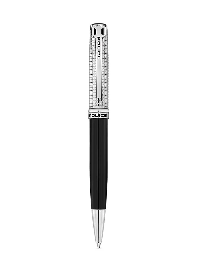 POLICE Garamond Pen For Men Silver Color