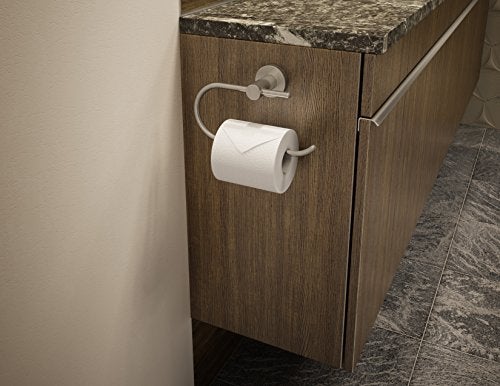 Symmons 353TP-STN Dia Wall-Mounted Toilet Paper Holder in Satin Nickel - Image 3