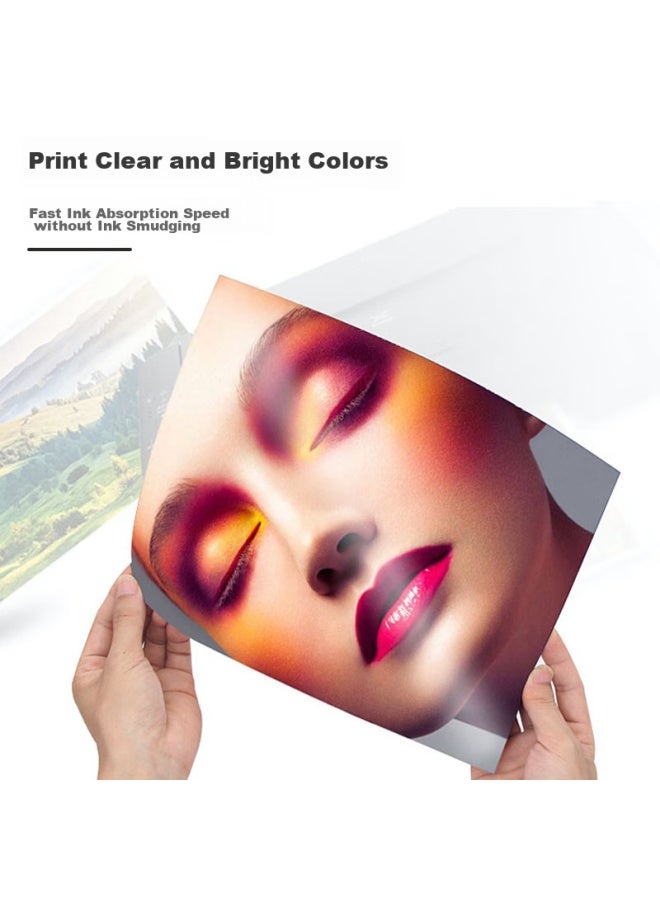 Tango A3 Coated Paper 140g, Color Inkjet Coated Card Printing Paper, A3 Inkjet Double-sided High Gloss Photo Printing Paper, 50 Sheets/pack - Image 5