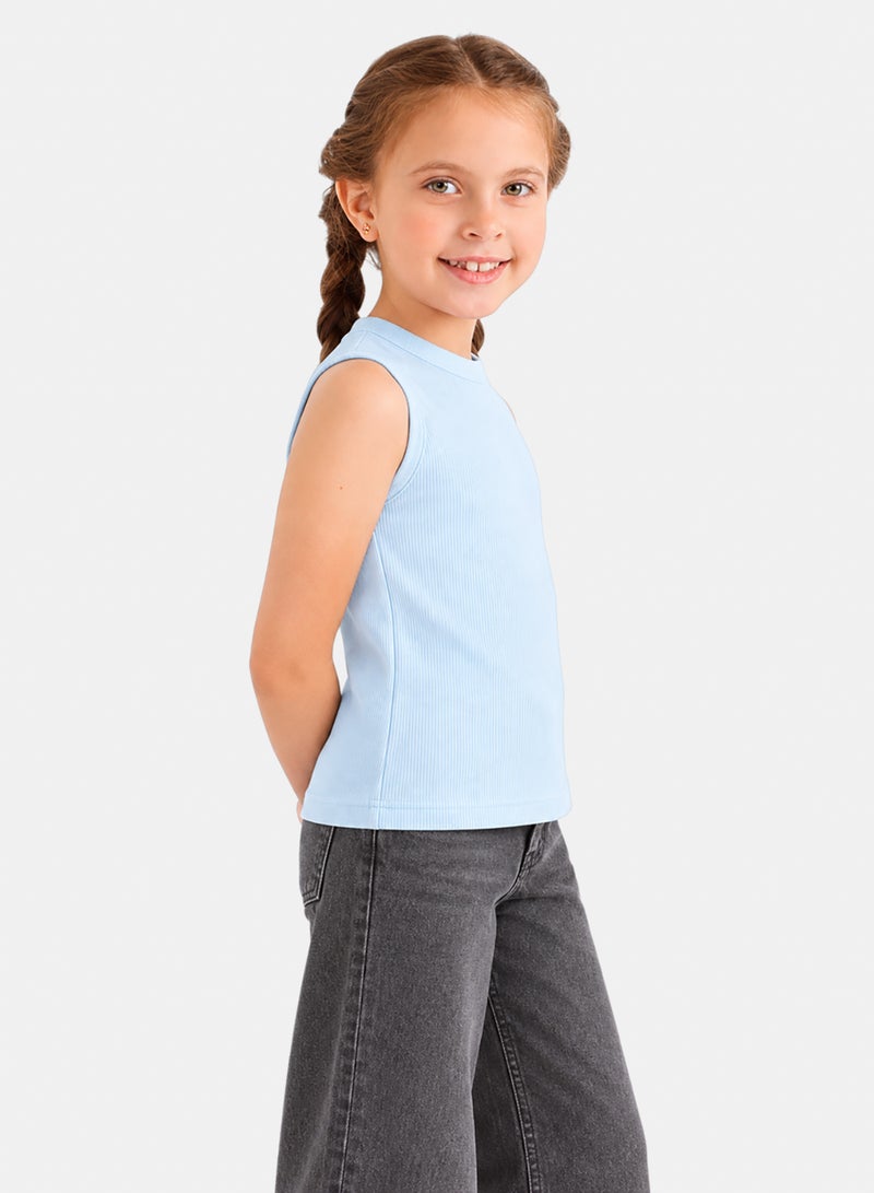 Carina Girly Ribbed Top - Image 2