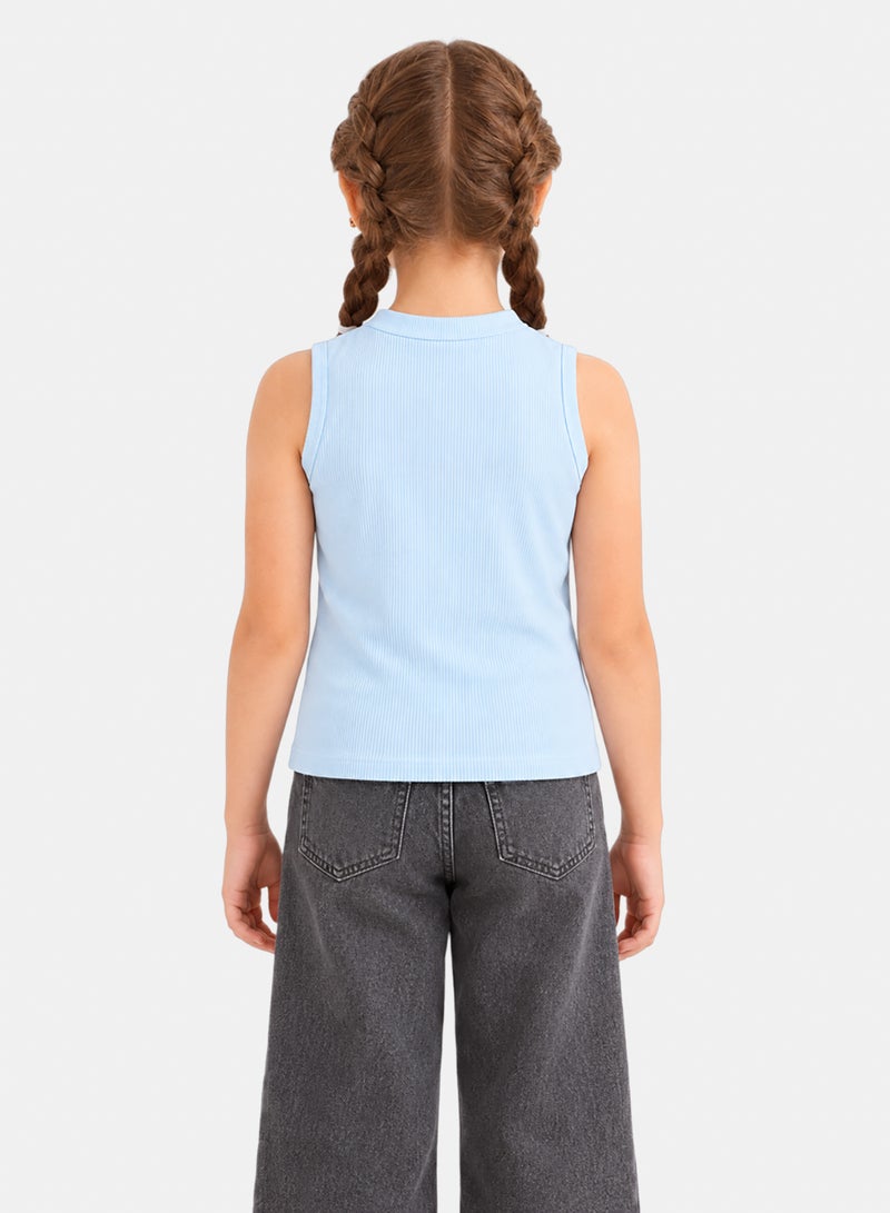 Carina Girly Ribbed Top - Image 3