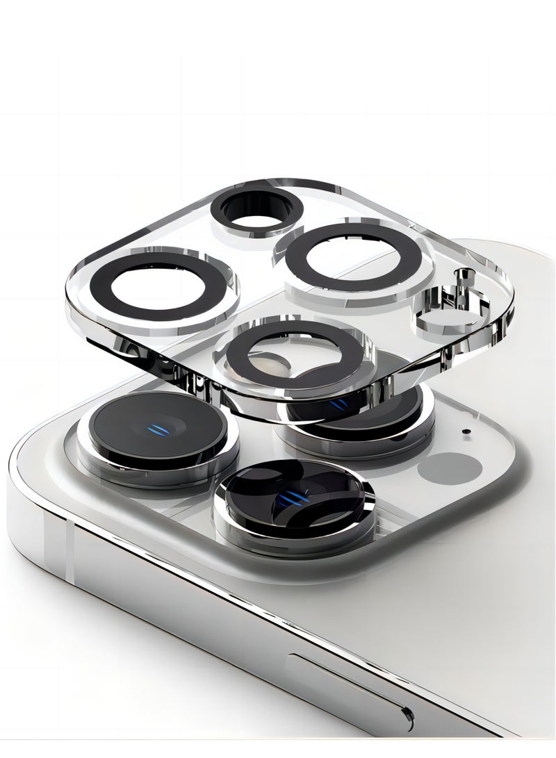 Camera Glass Lens Protector Guard For iPhone 16 Pro Max / 16 Pro Clear - Image 1