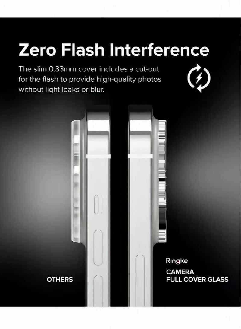 Camera Glass Lens Protector Guard For iPhone 16 Pro Max / 16 Pro Clear - Image 5