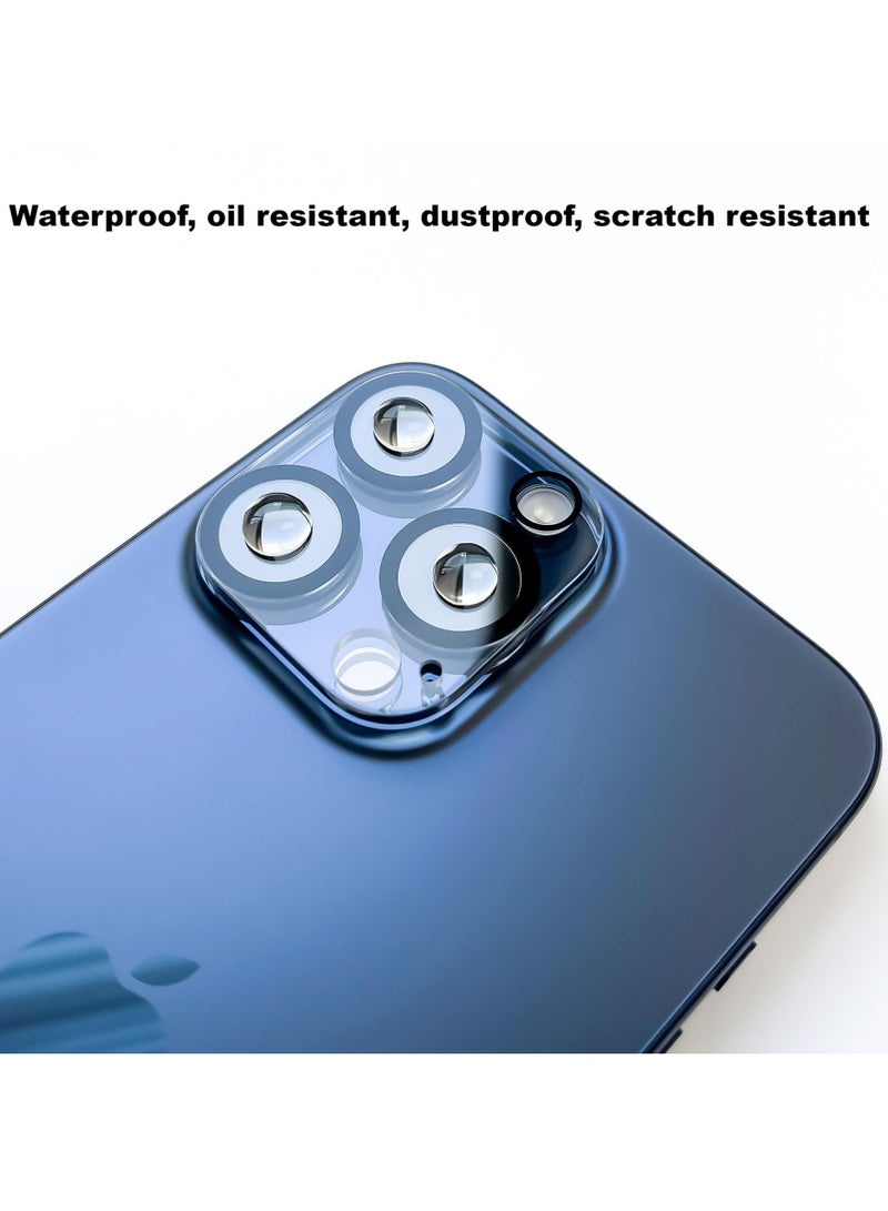 Camera Glass Lens Protector Guard For iPhone 16 Pro Max / 16 Pro Clear - Image 3