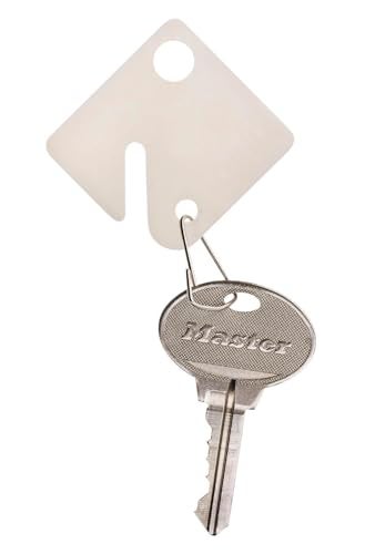 Master Lock Key Tags Snap Hook Key Hangers 7117D Pack of 20