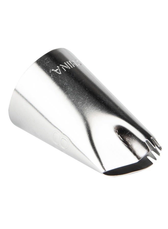 Restaurantware فوهة تزيين المعجنات من باسري تيك، 1 فوهة كريمة قابلة لإعادة الاستخدام - #88، مقاومة للانبعاج، فوهة معجنات من الفولاذ المقاوم للصدأ، آمنة في غسالة الصحون، لتزيين الكب كيك، الكعك، أو البسكويت - Image 1