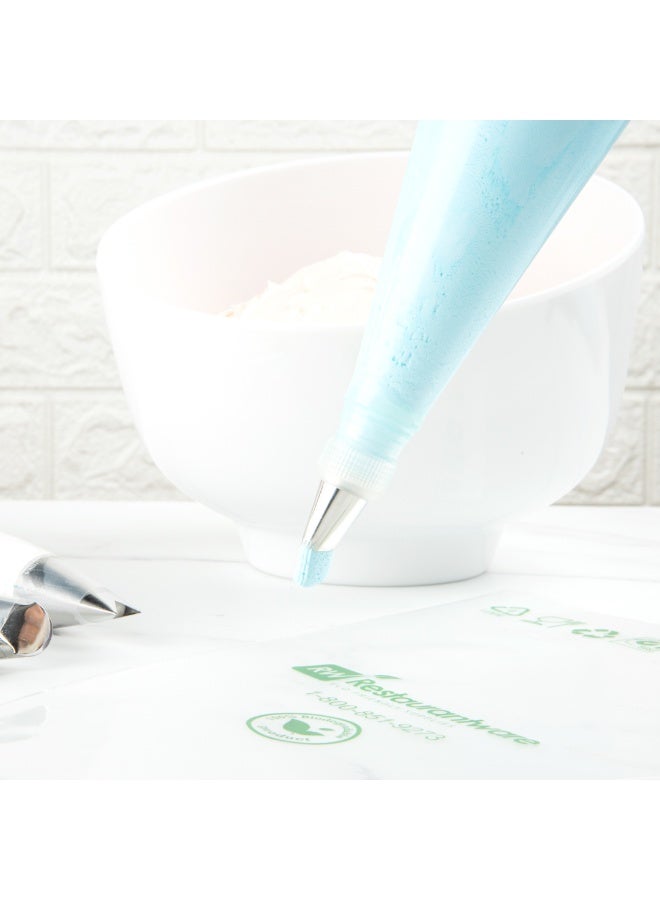 Restaurantware فوهة تزيين المعجنات من باسري تيك، 1 فوهة كريمة قابلة لإعادة الاستخدام - #88، مقاومة للانبعاج، فوهة معجنات من الفولاذ المقاوم للصدأ، آمنة في غسالة الصحون، لتزيين الكب كيك، الكعك، أو البسكويت - Image 3