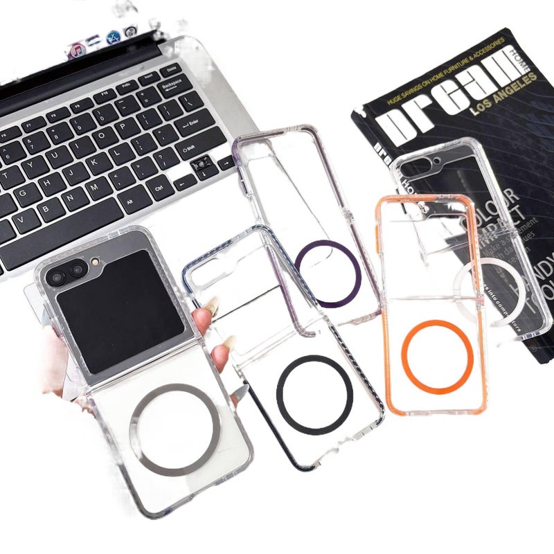 MagSafe Case | Black PC | Shockproof Cover for Motorola Razr 50 - Image 3