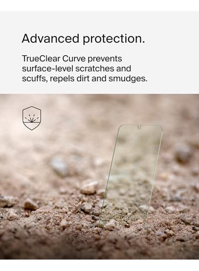 Screenforce Trueclear Curve Blue Light Filter Screen Protector For Samsung Galaxy S24 With Edge To Edge Fit Flawless Application With Included Easy Align Tray For Bubble Free Application  - Image 2