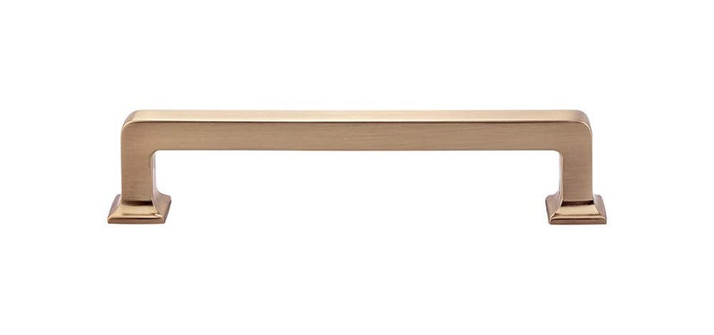 Top Knobs TK704HB Ascendra Pull 5 116 cc Honey Bronze Transcend Collection