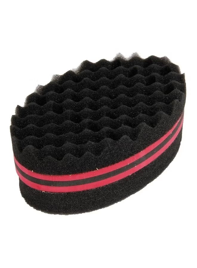 Magic Barber Dual Side Hair Brush Sponge Red 10mm - Image 3