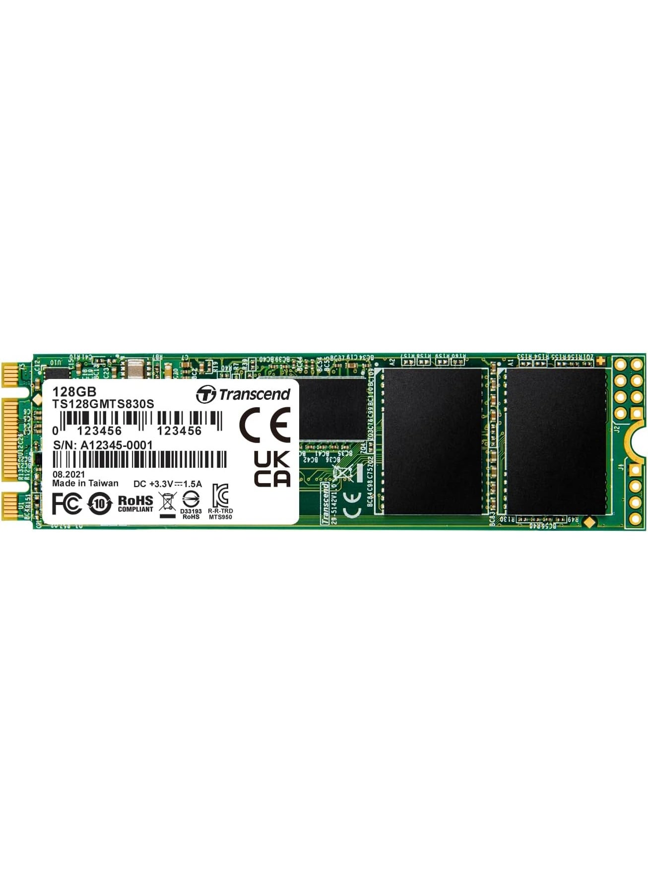 transcend Transcend M 2 Ssd 830s 128GB N70345225V