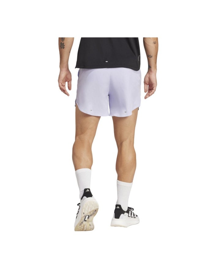 Adidas adidas RUN IT SHORT Purple Running SHORTS for Men - XS5"  - Image 3