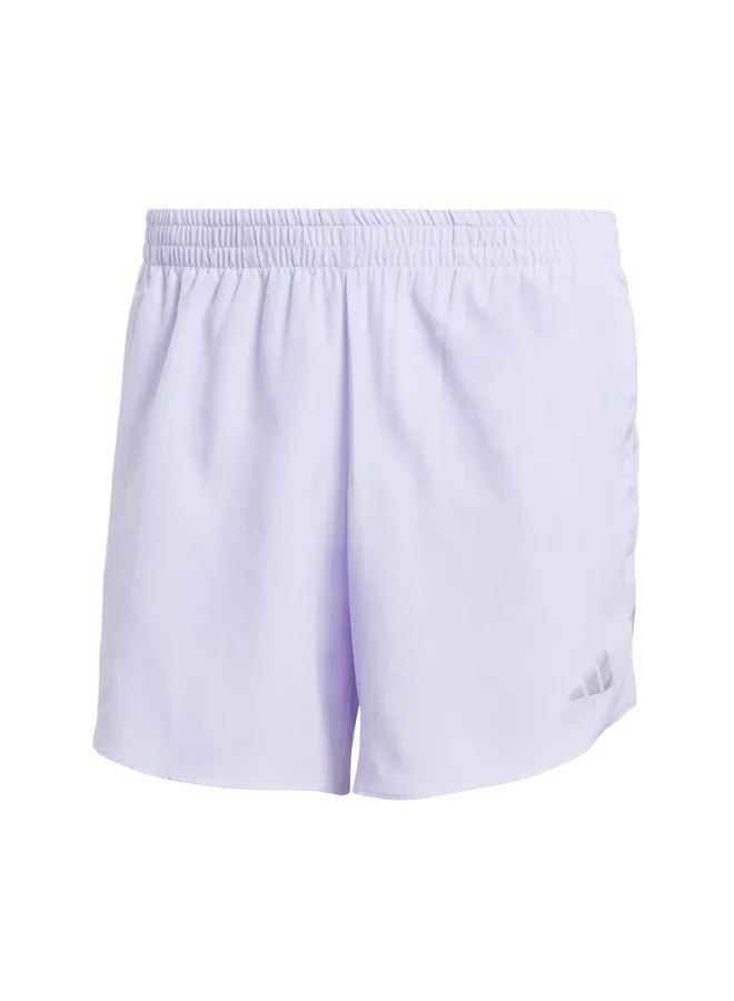 adidas شورت اديداس ران ات للرجال - بنفسجي - مقاس XS