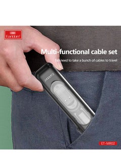 أيرلدوم صندوق تخزين تحويل كابل محول USB من النوع C كابل شحن سريع متعدد الوظائف  - Image 3