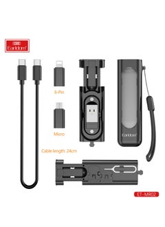أيرلدوم صندوق تخزين تحويل كابل محول USB من النوع C كابل شحن سريع متعدد الوظائف  - Image 5