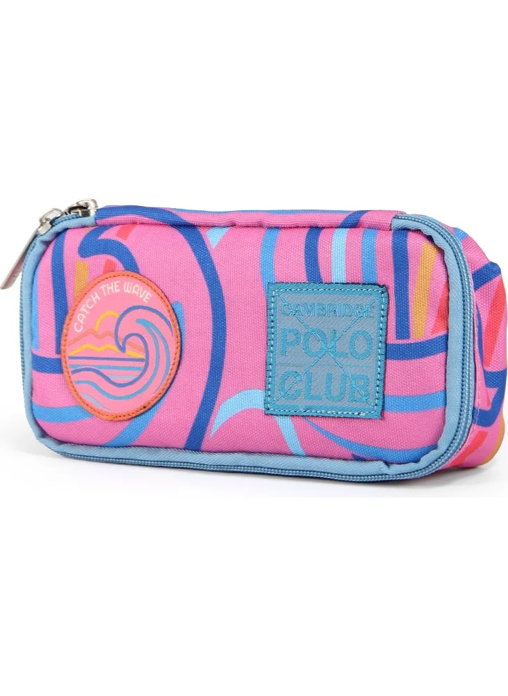 Cambridge Polo Club Wave Single Compartment Unisex Kids Pencil Bag