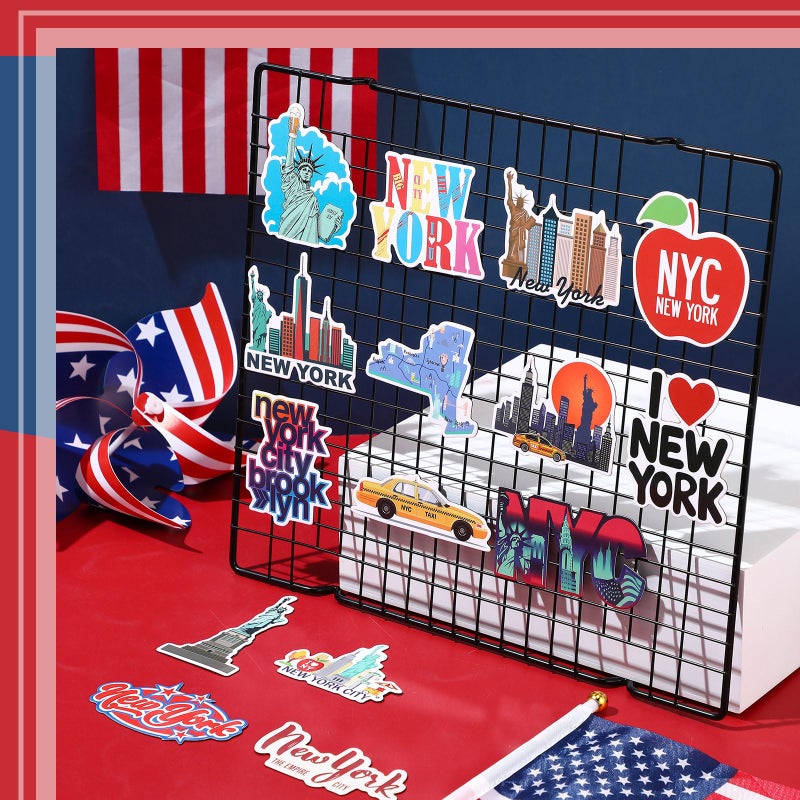 Konohan 30 Pcs New York Souvenirs Gifts New York Magnet for Refrigerator City Magnetic Refrigerator Stickers for Home Decoration - Image 4