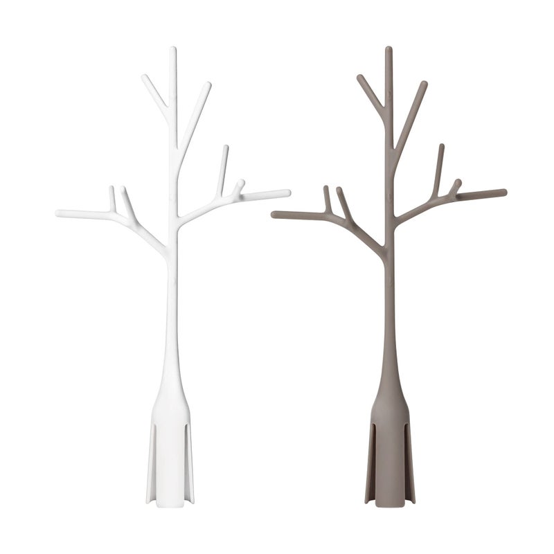 Boon Twig Baby Bottle Drying Rack Accessories - Space Saving Baby Accessories for Baby Bottle-Feeding Supplies - Bottle Rack Dryer Attachments for Baby Bottle Storage - 2 Count - Image 1