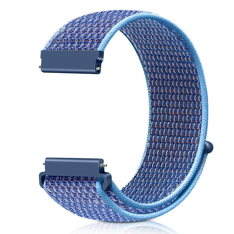 AVOD 20mm Nylon Quick Release Band Compatible with Samsung Galaxy Watch 7 6 5 4 40mm 44mm/Garmin VÃ­voactive 6/5/3/3 Music/Forerunner 570 42mm/55/158/165/245/645/Amazift Active 2/Active/T-Rex 3 Pro 44mm - Image 1