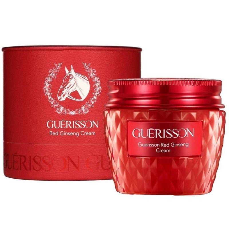 GUERISSON Red Ginseng Cream 203 floz 60g  Contained Horse Oil  Red Ginseng Extract Antioxidant  Powerful Hydrating Facial Cream