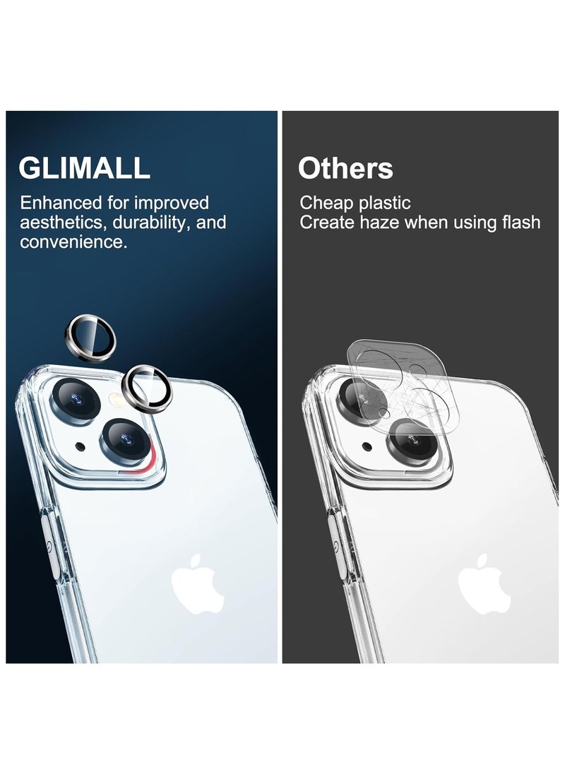 Generic [5 in 1] Designed for iPhone 15 Clear Case with Screen Protector[2 Pack] +Camera Lens Protector[2 Pack], Military Grade Drop Protection Transparent Cover 6.1 Inch  - Image 3