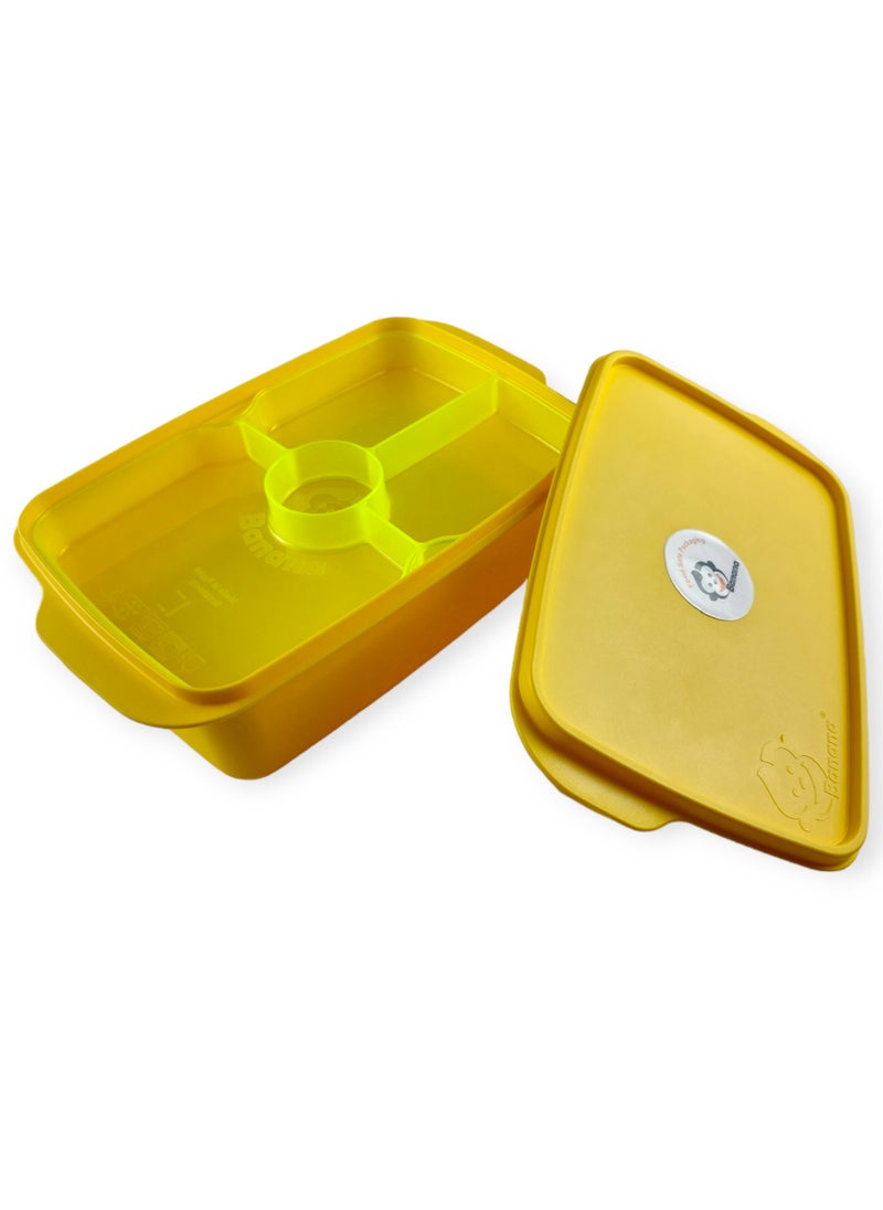 Banana Banana Lunch Box 1.5L with splitter  - Image 1