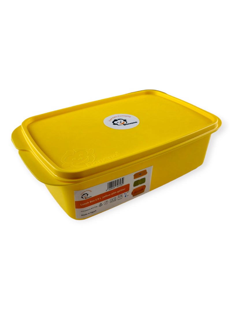 Banana Banana Lunch Box 1.5L with splitter  - Image 4
