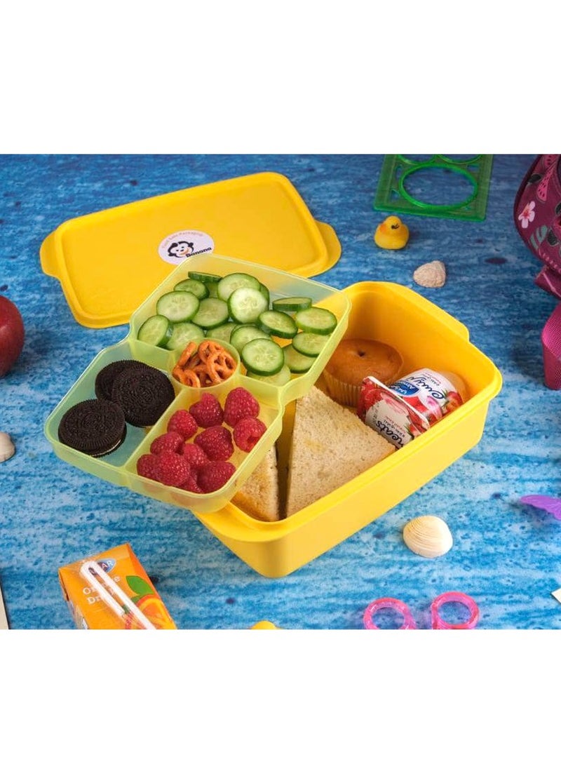 Banana - Banana Lunch Box 1.5L with splitter - Image 1
