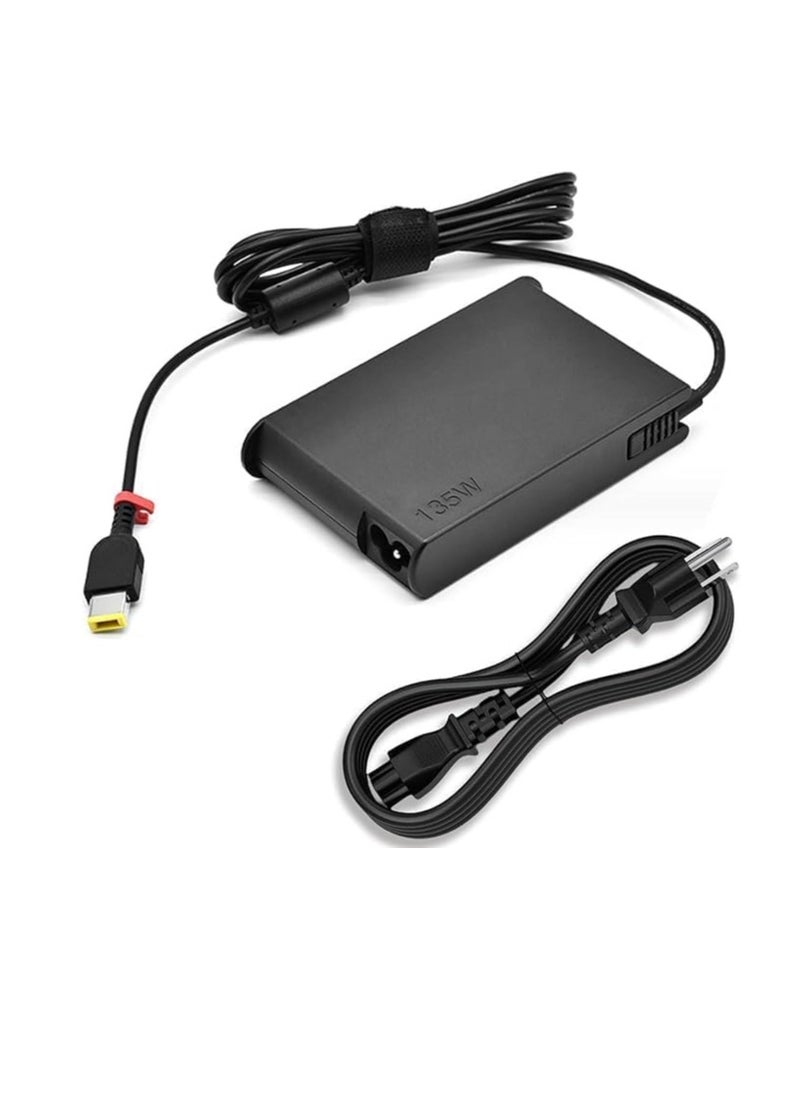 ماركة غير محددة شاحن تيار متردد 135 واط لجهاز Lenovo ThinkPad x1 Extreme P1 P15v T15p IdeaPad Gaming 3-15 L340 Y40-70 Y50-70 Y520 Y70-70 Y700 Y700-15ISK 720-15IKB ADL135NLC3A 20V 6.75A  - Image 1