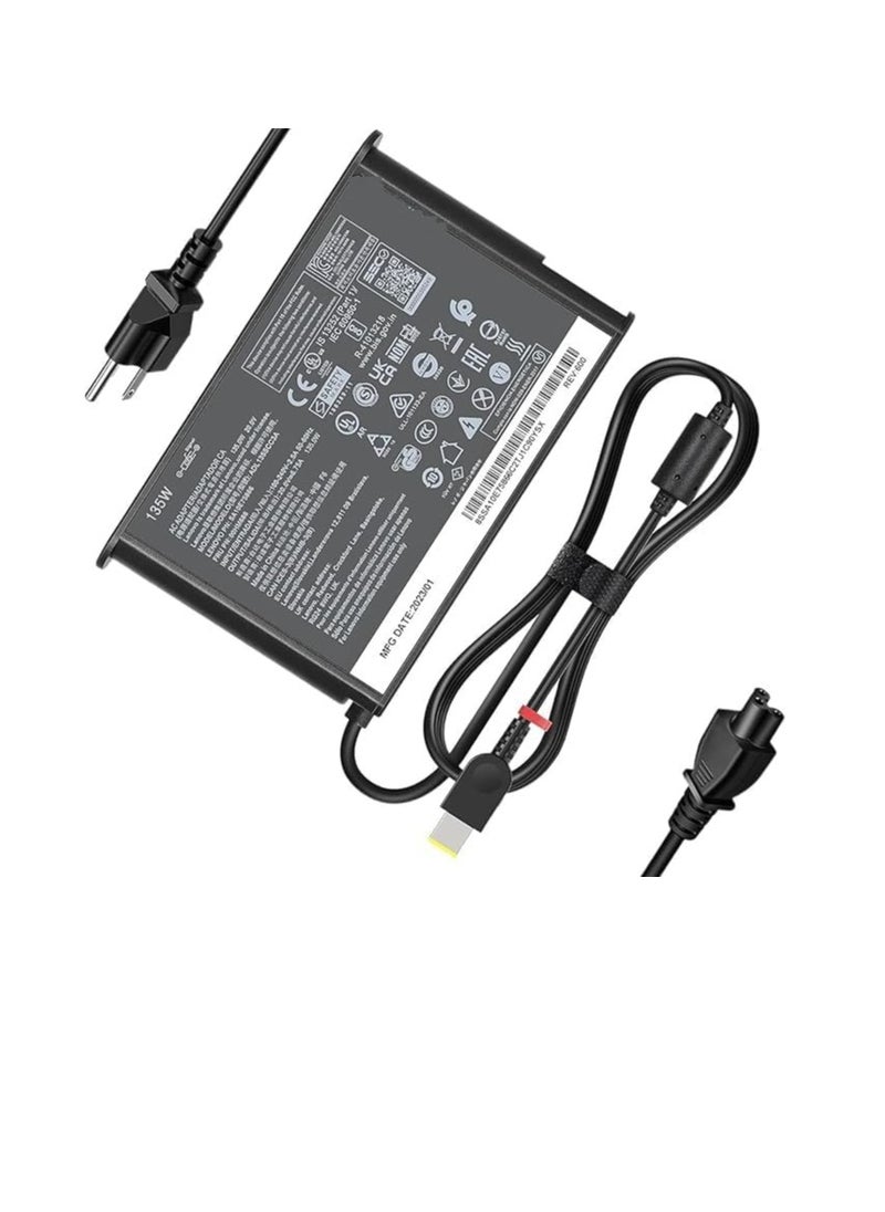 ماركة غير محددة شاحن تيار متردد 135 واط لجهاز Lenovo ThinkPad x1 Extreme P1 P15v T15p IdeaPad Gaming 3-15 L340 Y40-70 Y50-70 Y520 Y70-70 Y700 Y700-15ISK 720-15IKB ADL135NLC3A 20V 6.75A  - Image 2