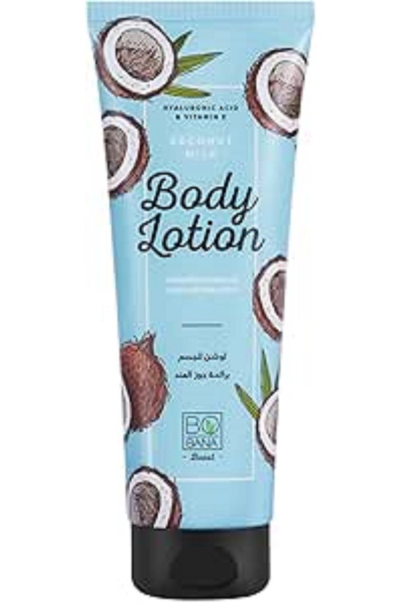 بوبانا لوشن للجسم من بوبانا لترطيب عميق وتقوية حاجز البشرة بفضل الهيالورونيك أسيد وفيتامين إي، مناسب للبشرة الجافة