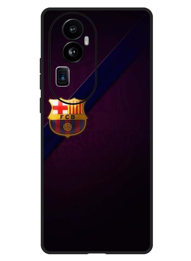 Theodor Protective Case Anti Scratch Shock Proof Bumper Cover For Oppo Reno 10 Pro Plus Minimal Barca Logo - Image 1