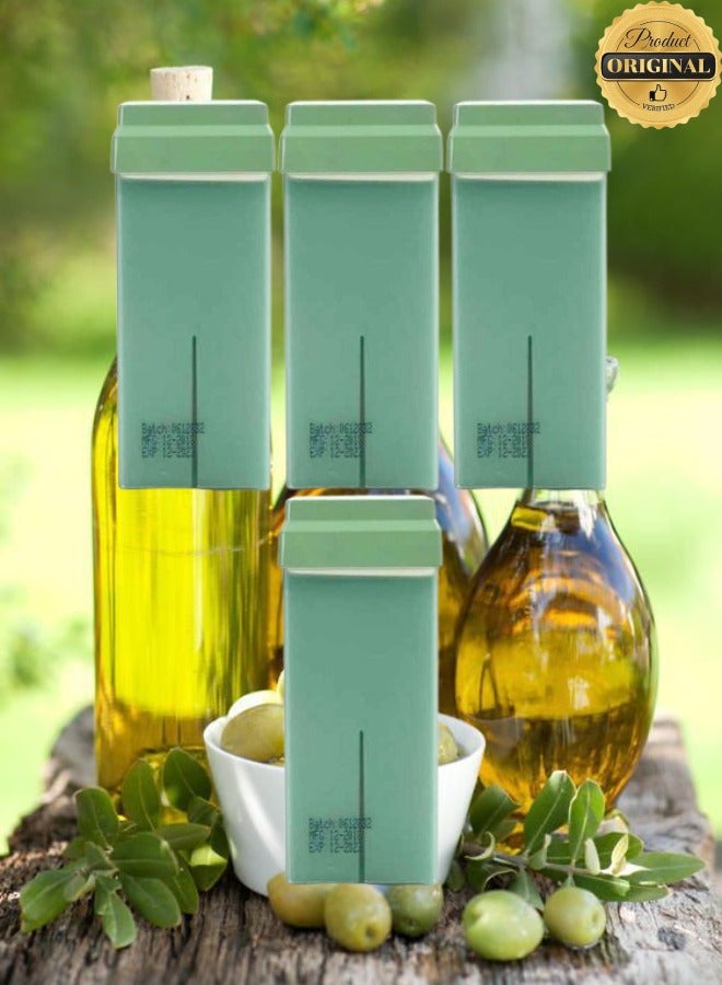 Spa System 4 Pieces Olive Oil Waxing 100ml - Image 1