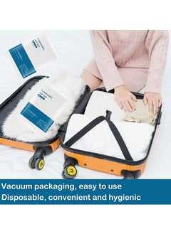 Tanyaz Disposable Bed Sheets, Travel Disposable Bedding Set with 1 Bed Sheet 1 Quilt Cover and 1 Pillowcase, Portable Ready-to -Use Disposable Sheets for Travel Hotels Camping Overnight Stay (4pcs，Double)  - Image 5