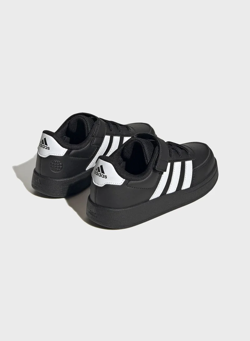 Adidas Breaknet Lifestyle Court Elastic Lace and Top Strap Shoes