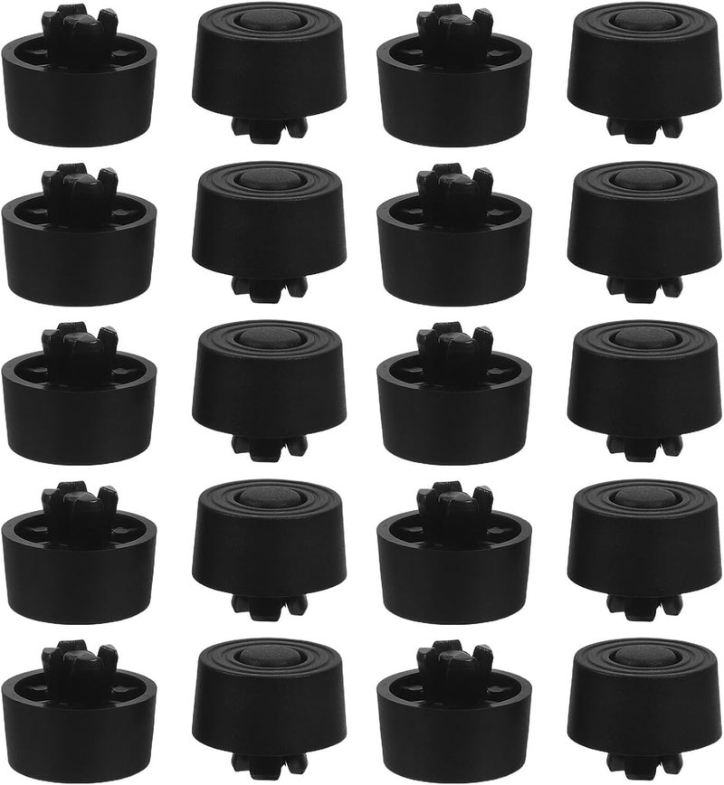 25 Pcs PC Case Anti Vibration Feet 1 8X1 8X1 6CM Shock Absorbing Non Slip Pads For Desktop Computer Gaming Chassis - Image 1