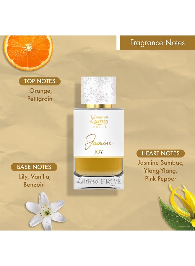 Creation Lamis Privé Jasmine Joy Eau de Parfum Unisex 100ml & Just Perfect Dreams Eau de Parfum For Women 100ml Bundle - Image 4