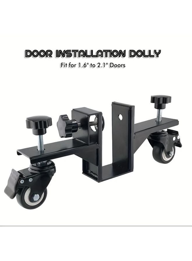 Single Pack Heavy Duty Cart For Moving Door Panels With Sliding Rollers - Image 1