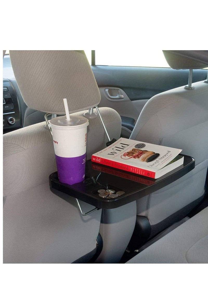 SYOSI - Car Steering Wheel Laptop Tray Portable Hanging Auto Lunch Desk Car Table Steering Wheel Mate Foldable Vehicle Back Seat Table for Food/Drink/Notebook/Cup Holder - Image 1