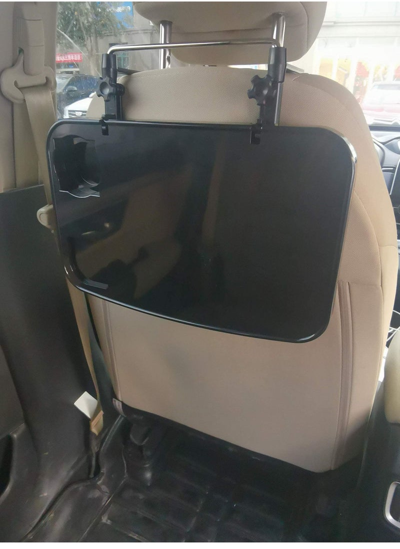 SYOSI - Car Steering Wheel Laptop Tray Portable Hanging Auto Lunch Desk Car Table Steering Wheel Mate Foldable Vehicle Back Seat Table for Food/Drink/Notebook/Cup Holder - Image 1