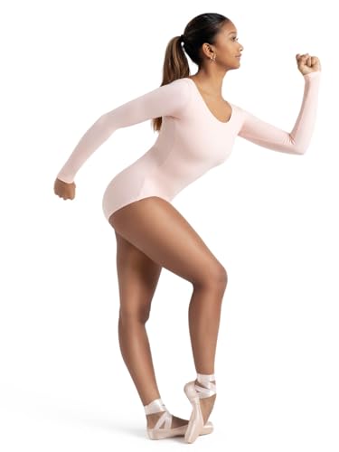 Capezio Womens Long Sleeve LeotardBallet PinkMedium - Image 3