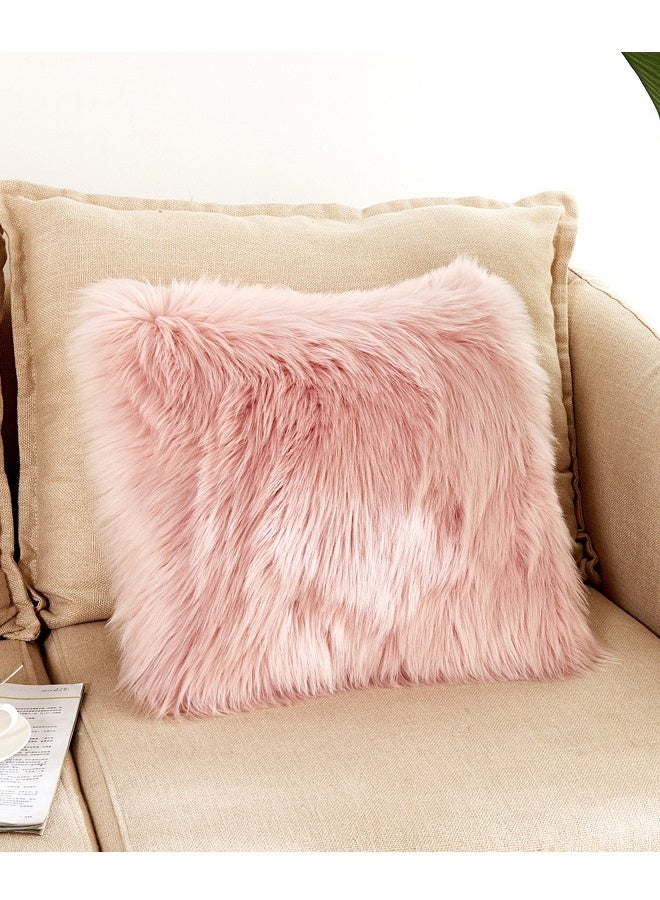 Faux Sheep Skin Cushion Cover Polyeste - Image 2