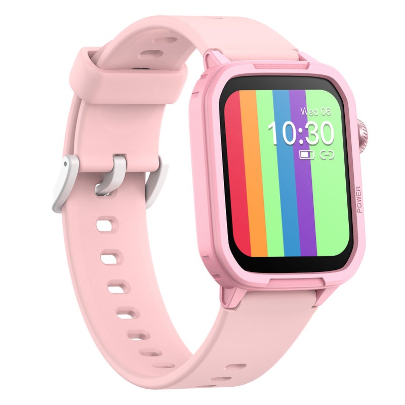 Smart Kids Watch with Puzzle Games 1.54'' Touchscreen Multiple Sport Modes 150+ Dials Music Player Pink - Image 5