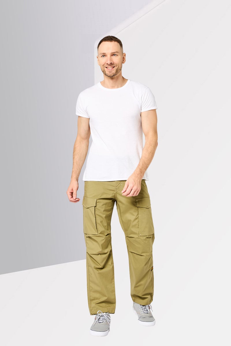 G-Star RAW سروال كارجو عادي للرجال، زيتوني - Image 2
