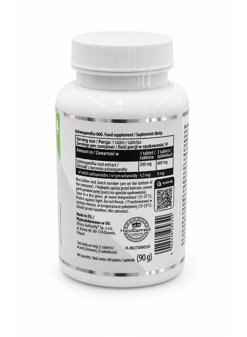 FA ASHWAGANDHA 600 MG 90S - Image 1