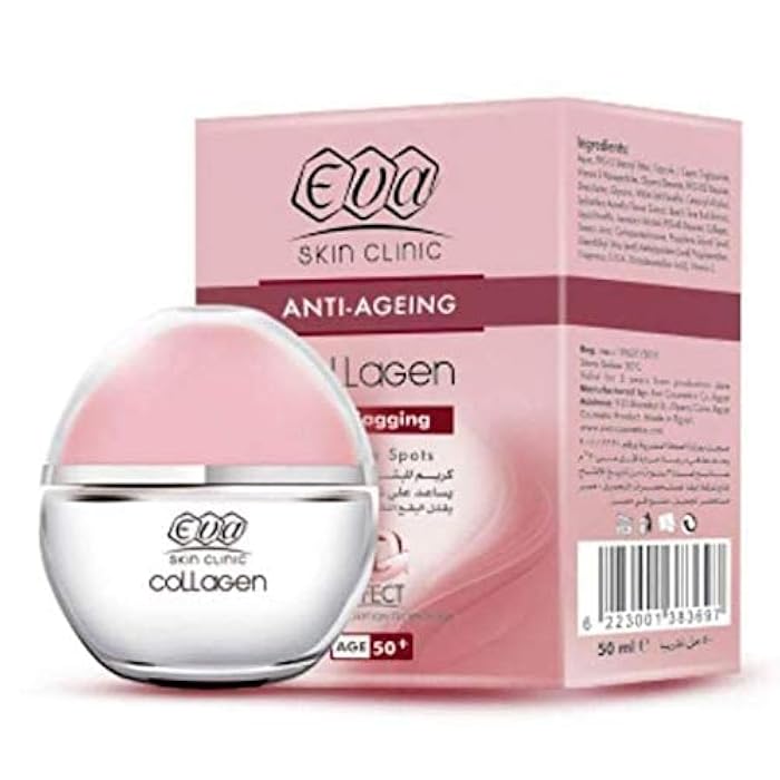 Eva Anti-Ageing Collagen Anti-Sagging Day & Night Skin Cream 3D Effect 50 ml Fragrance Free - Image 1