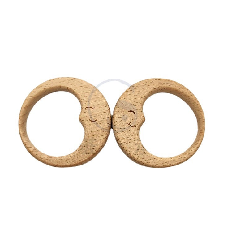 Wooden Baby Rattle and Teether Toy for Infants 0-3 Years - Image 4