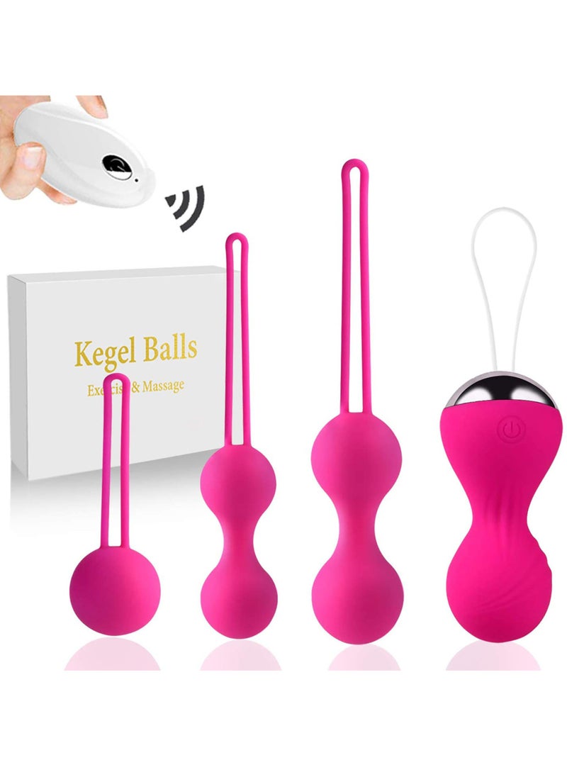 Generic 3 in 1 Kegel Balls Kit - Kegel Exercise Weights Products for Women, 3 Weights Ben Wa Kegel Balls for Beginners & & Advanced  - Image 1