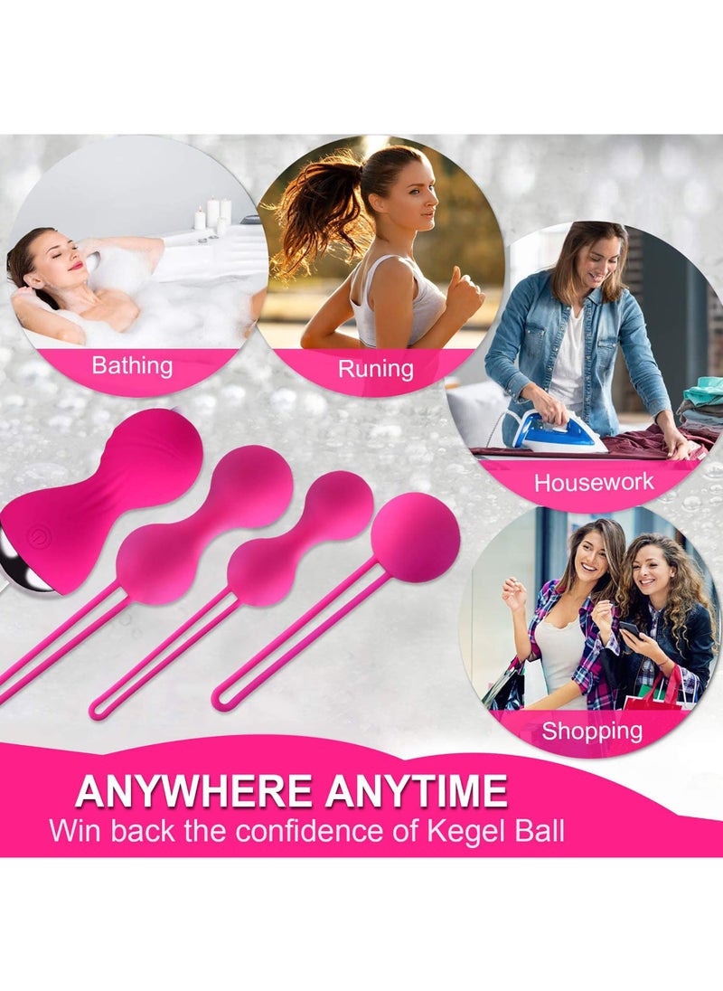 Generic 3 in 1 Kegel Balls Kit - Kegel Exercise Weights Products for Women, 3 Weights Ben Wa Kegel Balls for Beginners & & Advanced  - Image 3